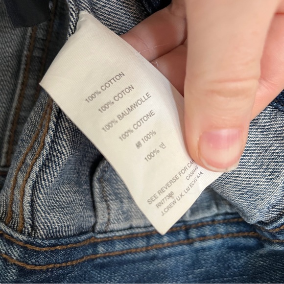 J.CREW Indigo Denim Jean Jacket Size XS - Picture 5 of 7